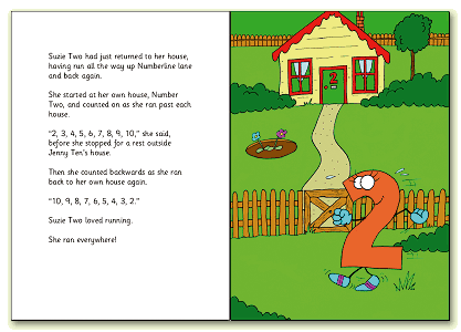 Sample page from Suzie Two's book